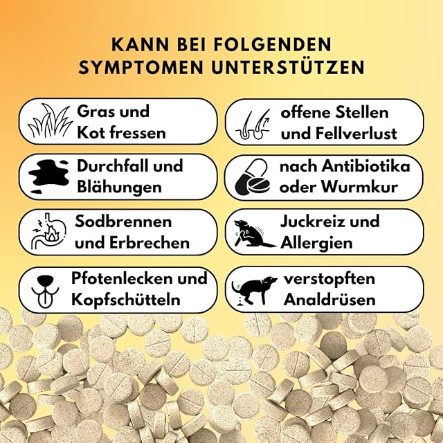 Foto 2 de 7 de People who Kaer - Gotas de equilibrio intestinal para perros, 60 tabletas, probióticos y prebióticos, ayuda…