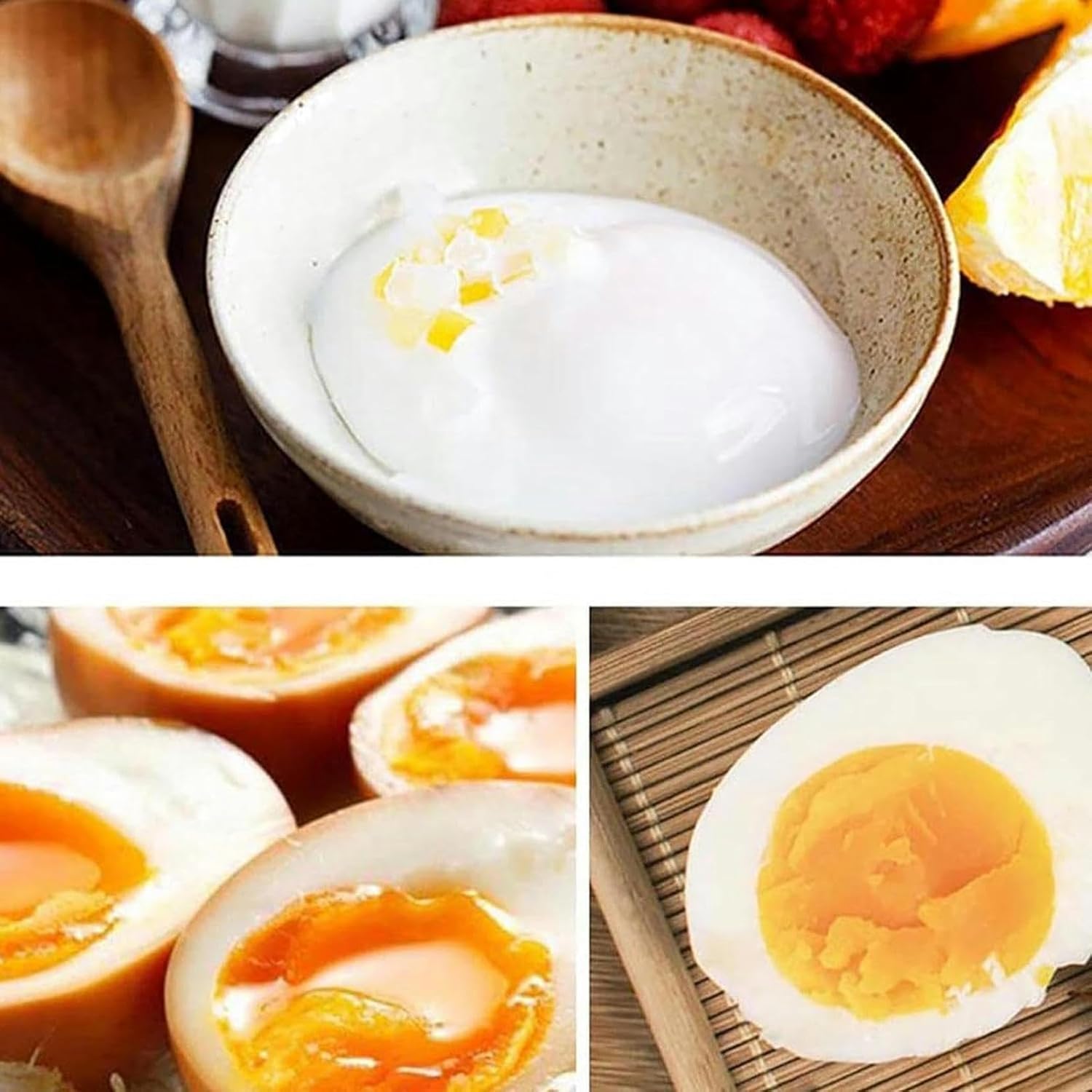 Commercial Automatic Hot Spring Egg Cooker, 800W Electric Egg Cooker, Easily Cooks 60 Eggs, for Hot Spring Eggs, Soft Soft-Boiled Eggs, Half-Boiled/Fully-Boiled Eggs~/