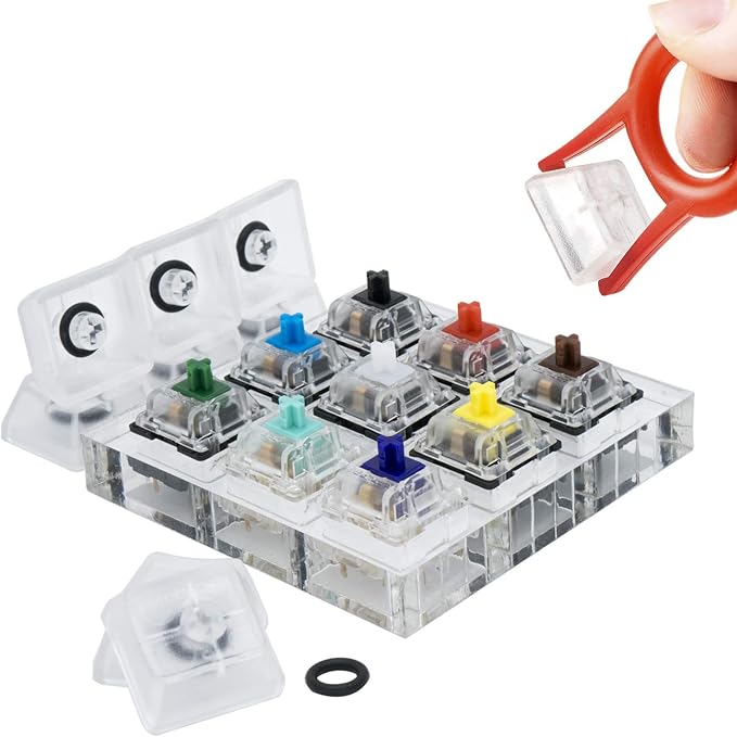 Griarrac Gateron 9 Key Switch Tester Mechanical Keyboards Testing