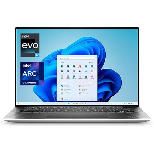 Dell XPS 13 9315 - Ordenador Portátil de 13.4" UHD táctil (Intel Core i7-13700H,16 GB RAM, 512GB SSD, Intel Iris Xe Graphics,Windows 11 Home) Sky - Teclado retroiluminado QWERTY español