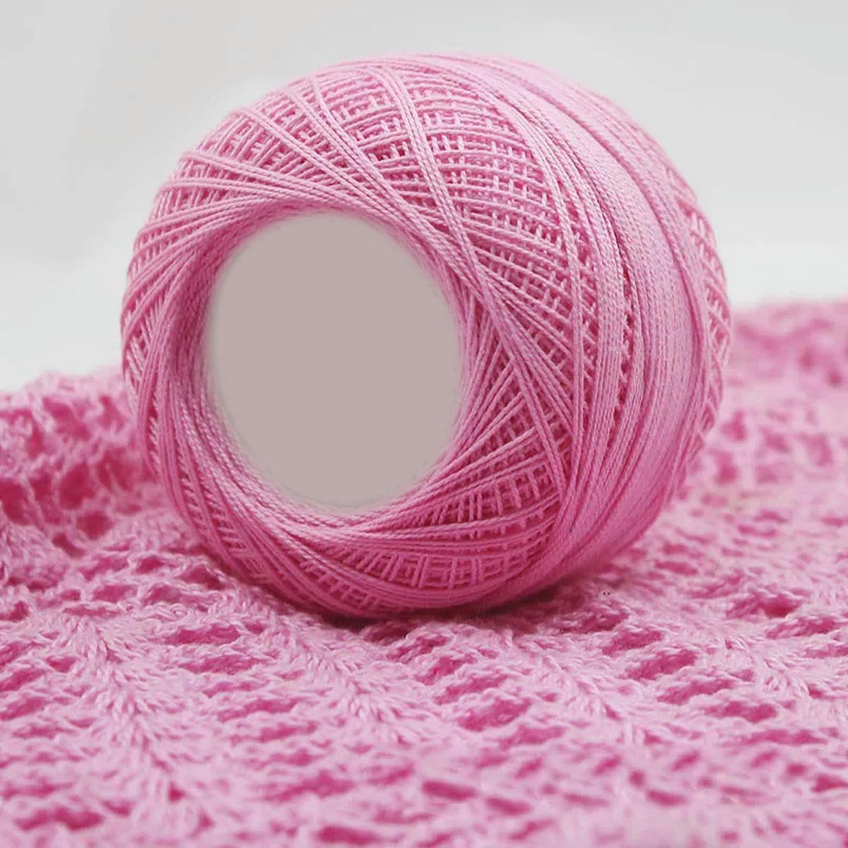 Przędza 50 g 2ply DIY cienka koronka szydełkowanie bawełna ręcznie robione nici do maszyny do szycia