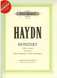 CF Peters Haydn, Joseph- Concerto No.2 in G Hob.VIIa/4