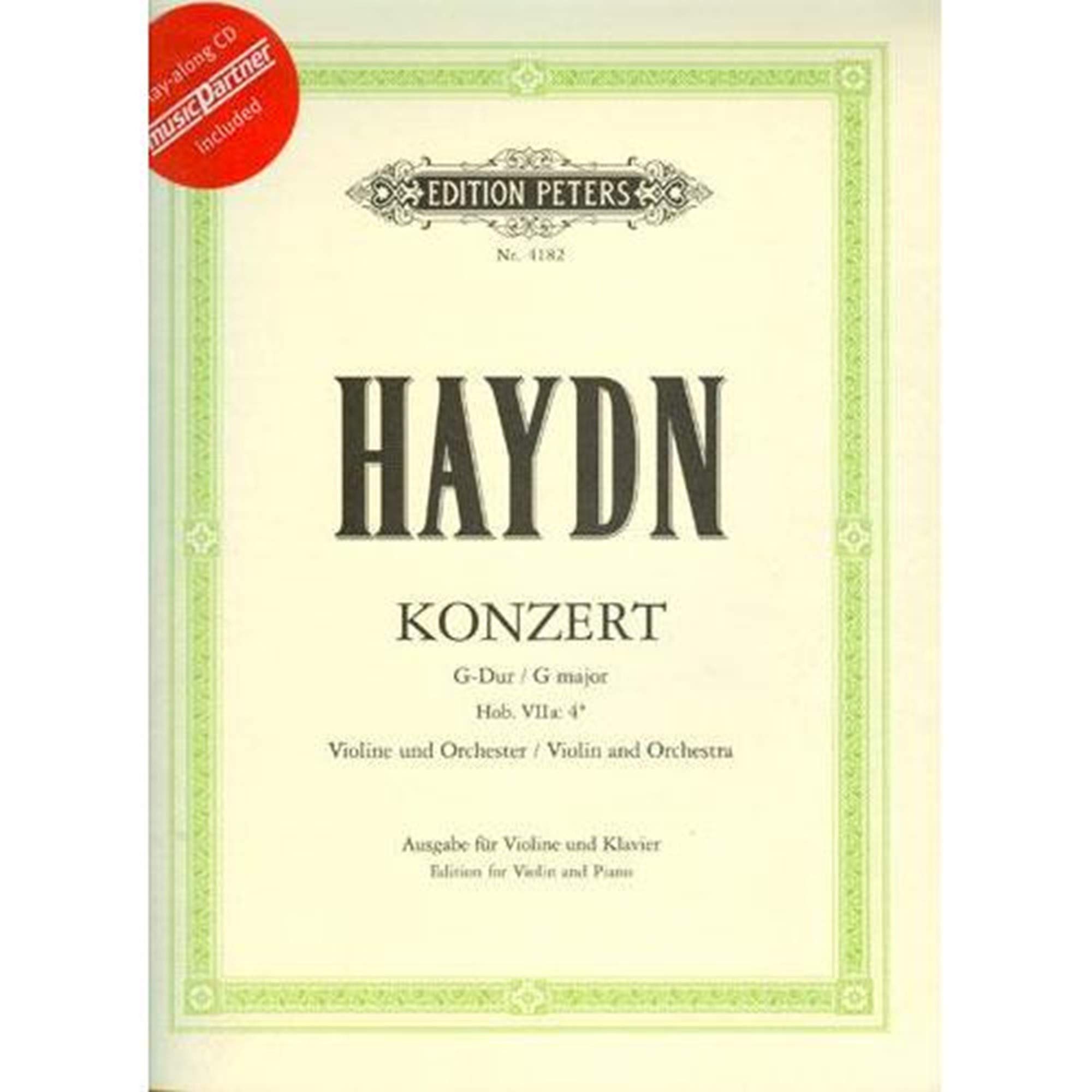 Haydn, Joseph- Concerto No.2 in G Hob.VIIa/4