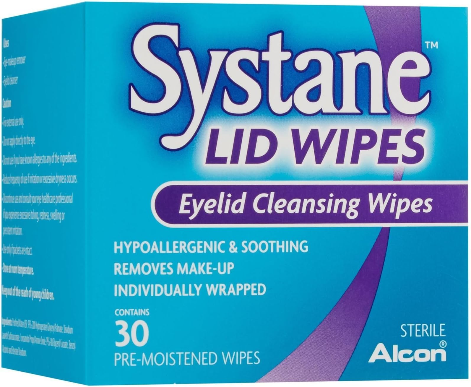 Lid Wipes - 30 ct