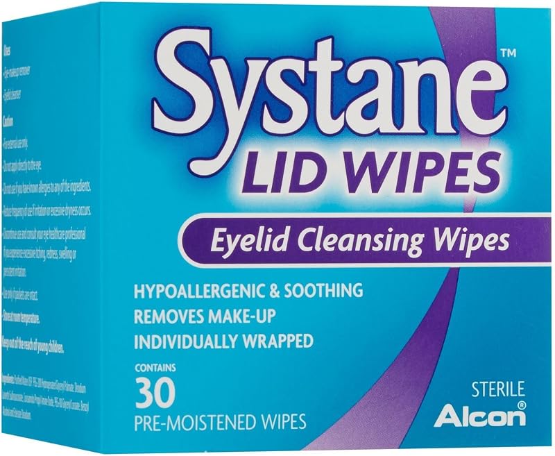 Lid Wipes - 30 ct