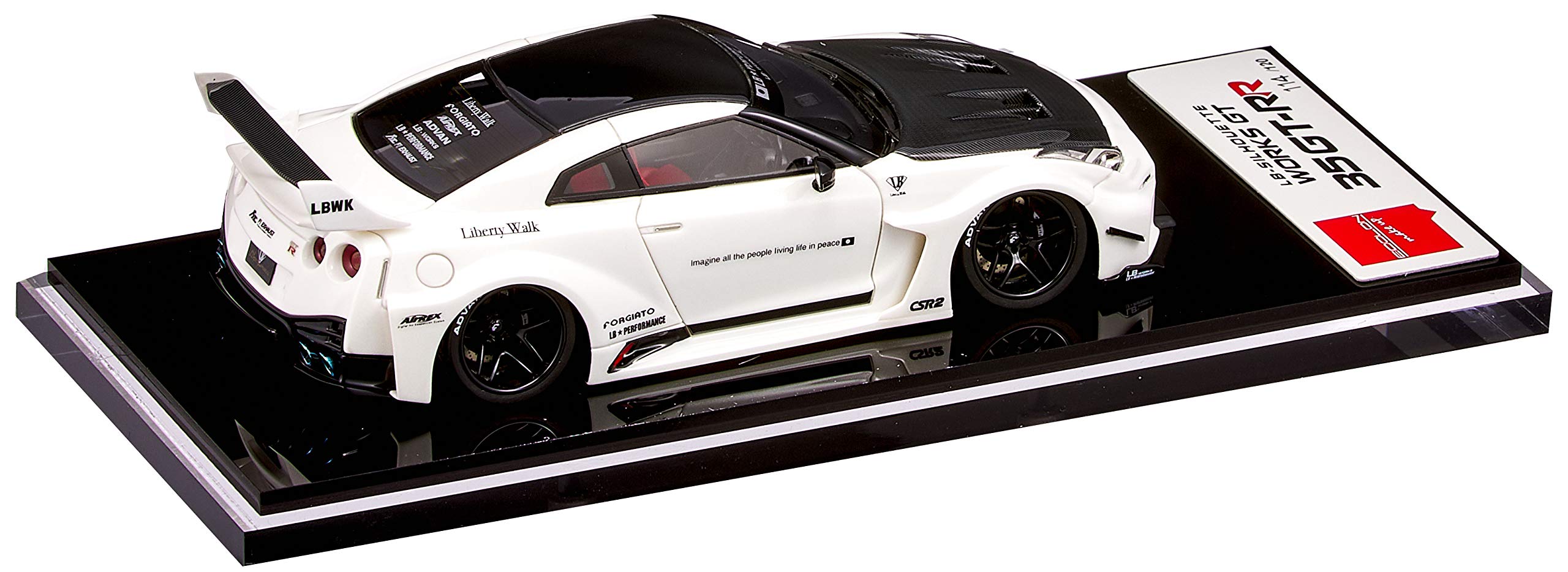 アイドロン1/43 LB-シルエットワークス GT 35GT-RR Ignition Model 1:43 Nissan GT-R GT 35GT-RR LB Works