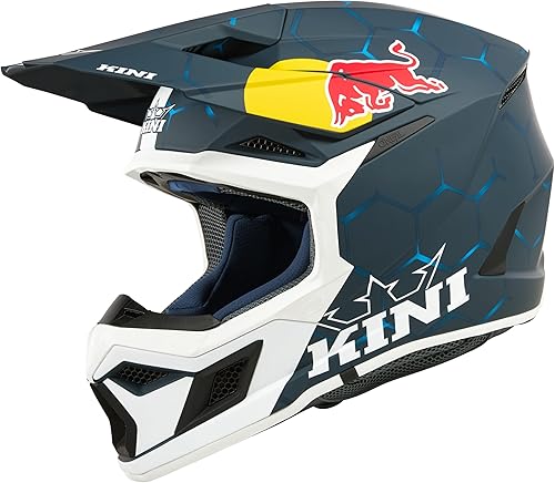 Casco MX3 MX Kini Red Bull 1.0 Adulto AzulBlanco Talla Grande