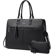 Shrrie Laptop Bag for Women,Water-Resistant Work Bag Laptop Tote Bag,Briefcase with Satchel Purse