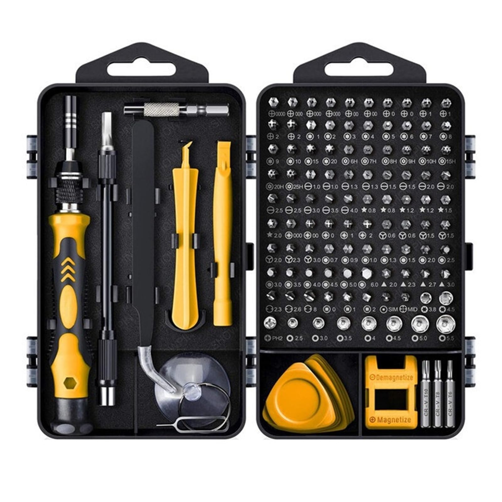 115/122/138 In1 Precision Screwdriver Set Magnetic - Professional Screw Driver Tools,PC Repair Tool Kit