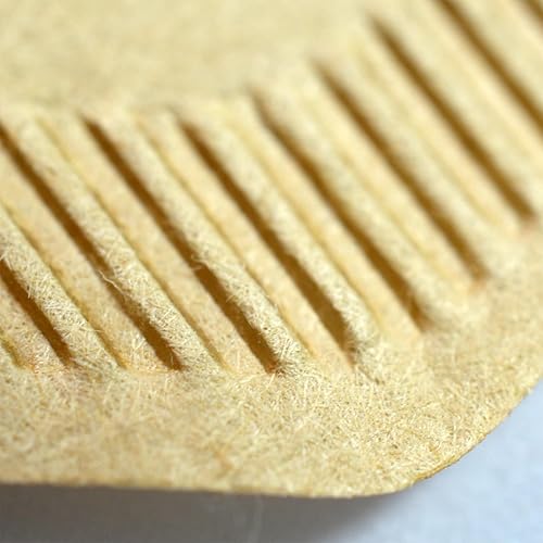 Miniatura 6 de canFly #4 200 filtros de papel de café desechables naturales sin blanquear de 8 a 12 tazas para cafeteras Ninja Dual Brew verter sobre costras,