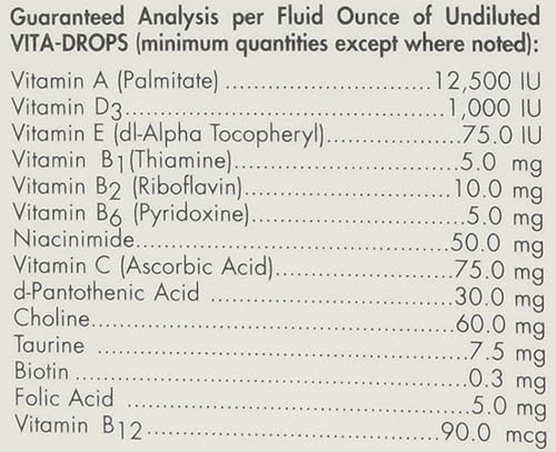 Miniatura 5 de OASIS #80059 Ferret Vita-Drop Vitaminas, 2 onzas