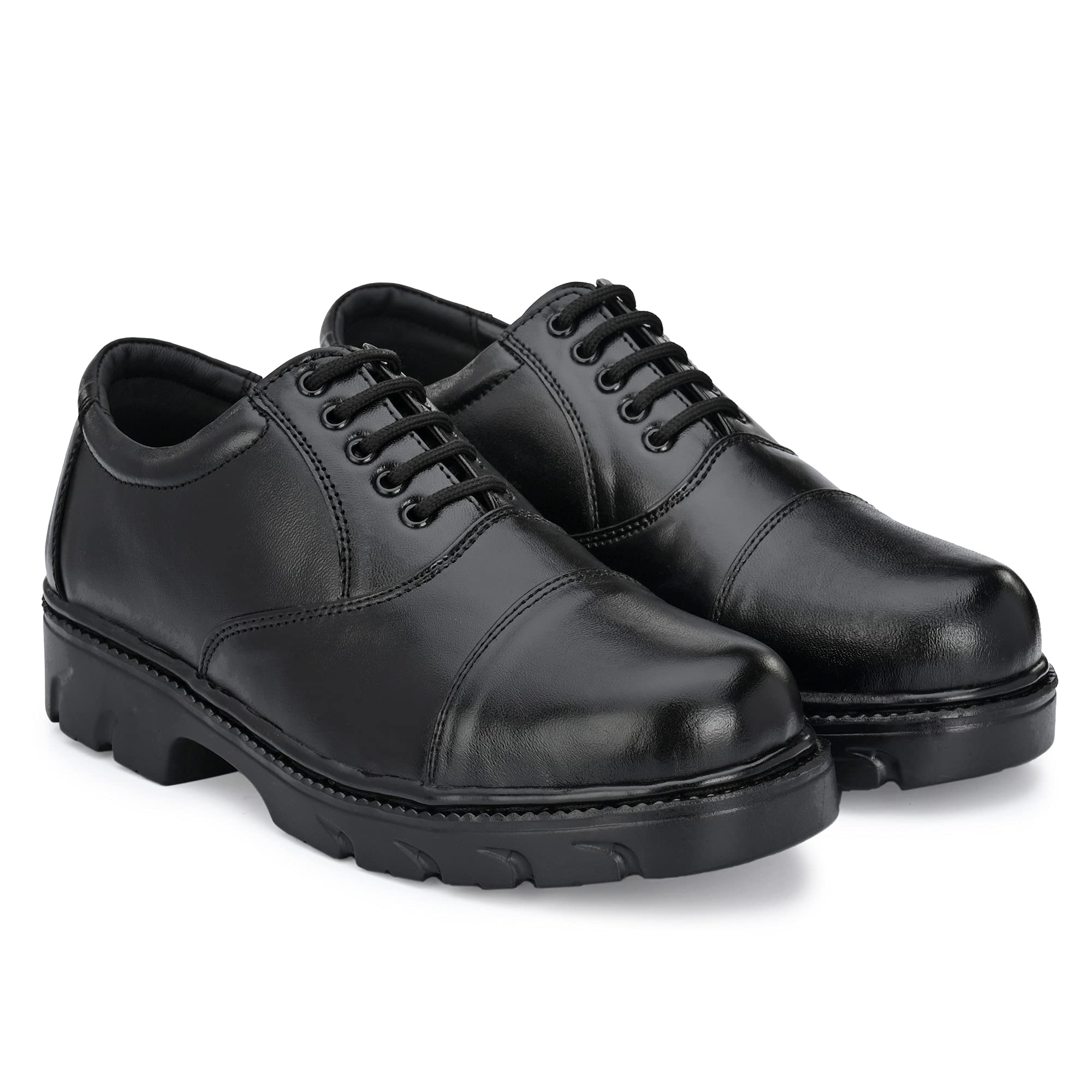 SHOE DAY Black Police Shoes for Men OX400005 (B09BNVMGNG) Amazon Price History, Amazon Price Tracker