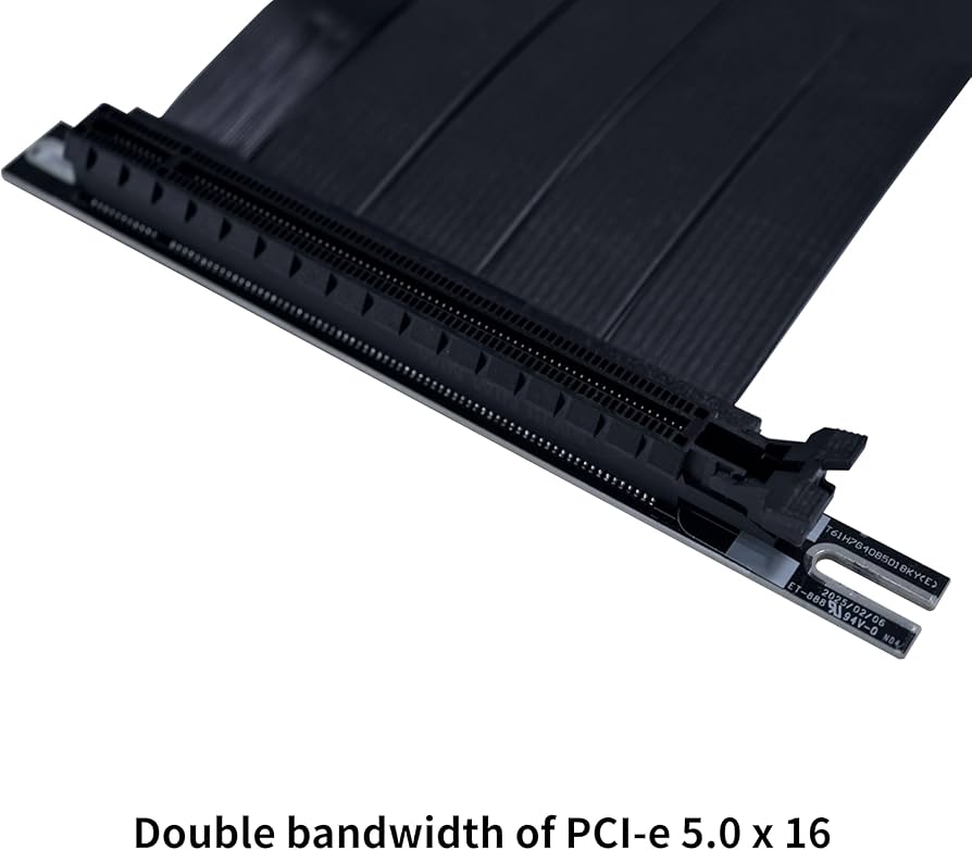 PCIe 5.0 ライザーケーブル GEN 5 x16 20cm PCIe Riser Cable | NZXT ライザーケーブル | 株式会社アスク