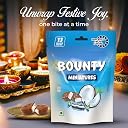 Bounty Miniatures Filled Chocolate Pack | Imported Chocolates | Soft & Tender Coconut in the Centre | Premium Chocolate | 10 Mini Coconut Bars | 100 g | Pack of 3 gallery image
