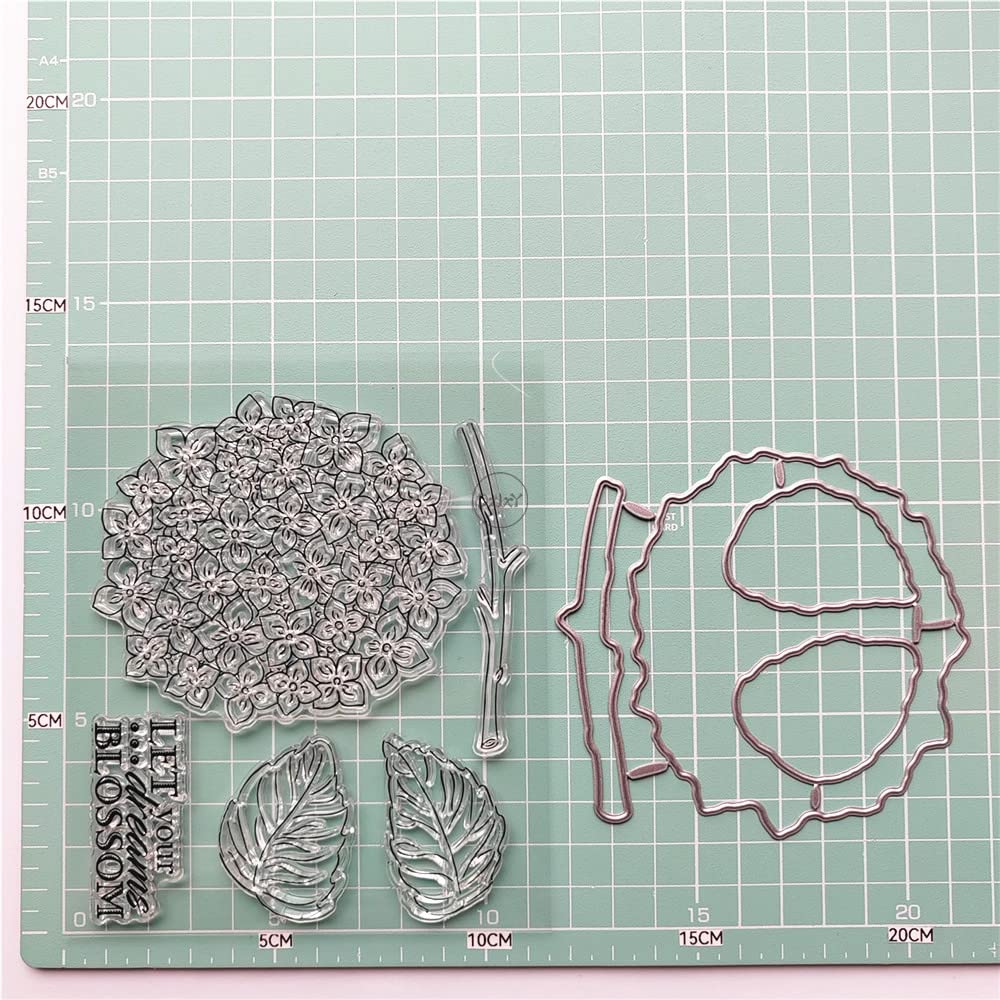 DzIxY Tampons Transparents Et Matrices De Découpe En Métal Pour La Fabrication De Cartes, Le Scrapbooking, Les Fournitures En Papier, Les Joints En Silicone