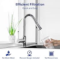 Vista 6 de Express Water WH100SP Anti Scale Whole House Water Filter System, Blue