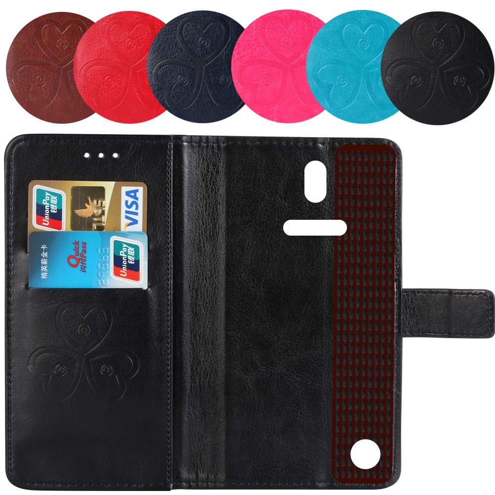 RonRon Cover OUKITEL C57 Pro Libro, Flip Custodia Portafoglioin Pelle, Antiurto case per OUKITEL C57 Pro, Marrone