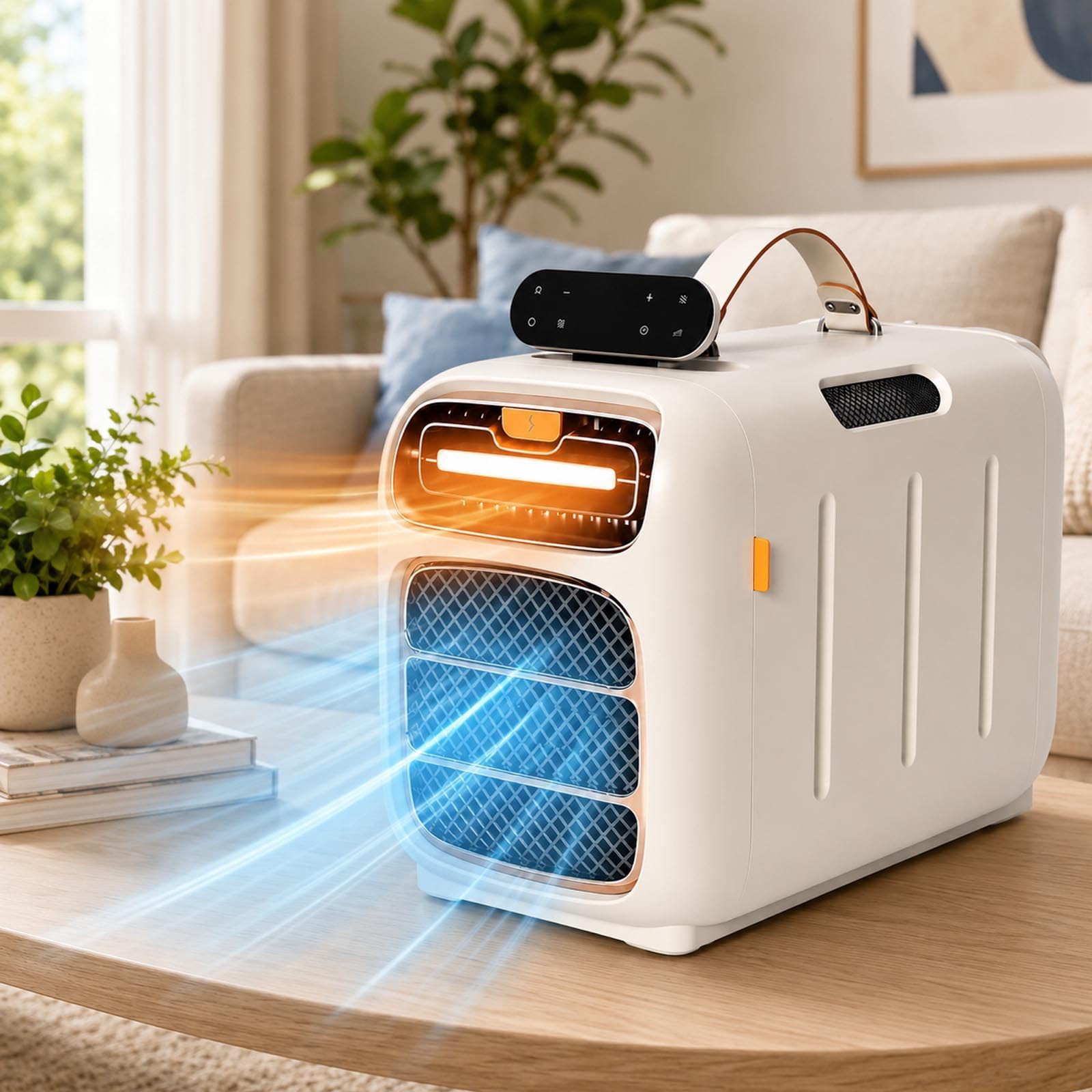 lealovengzh Portable Air Conditioner Household,Camping AC Unit