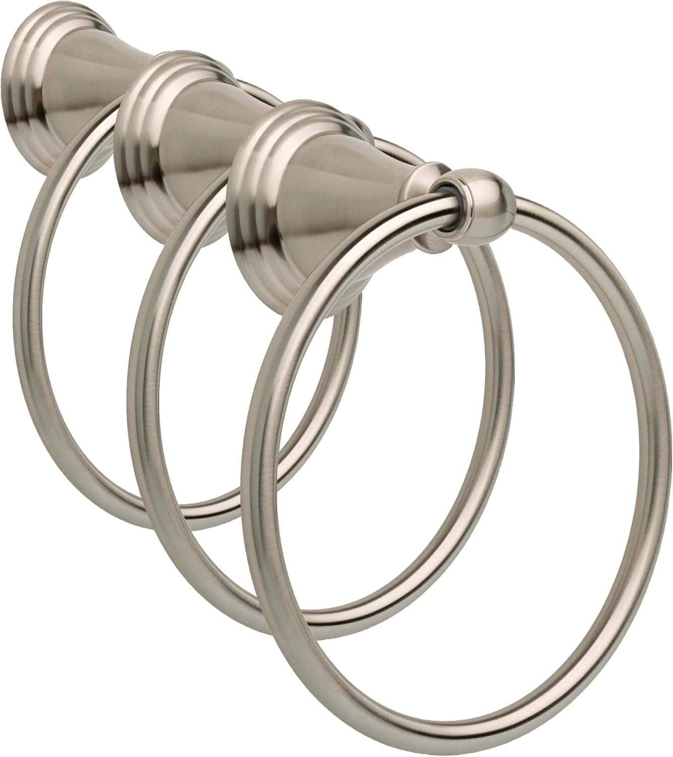 Delta Hand Towel Holder | Polished Chrome Ring for Hanging Towels in Kitchen, Bathroom | Windemere Accessories image 4