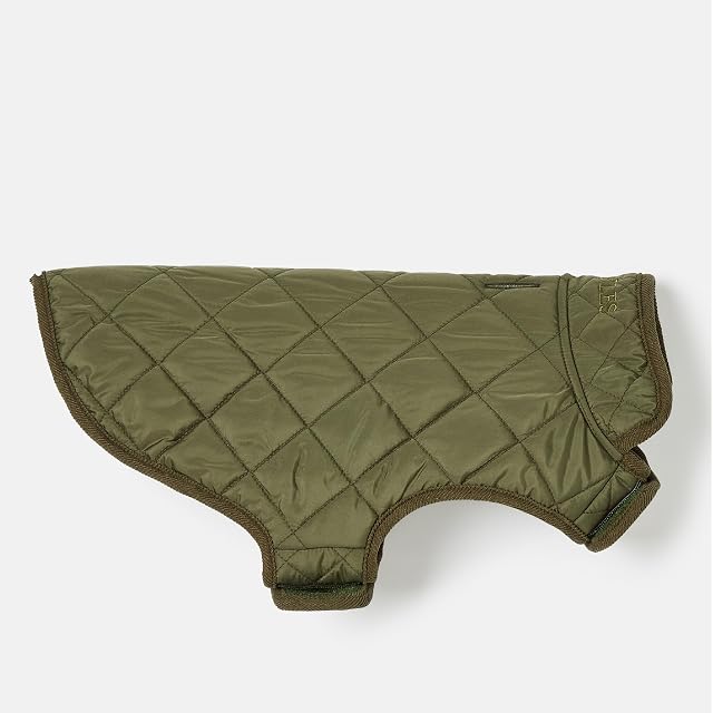 Foto 2 de 8 de Rosewood x Joules - Abrigo Acolchado Caqui para Perros, Mediano, Lavable, Ligero, cálido, Chaqueta…