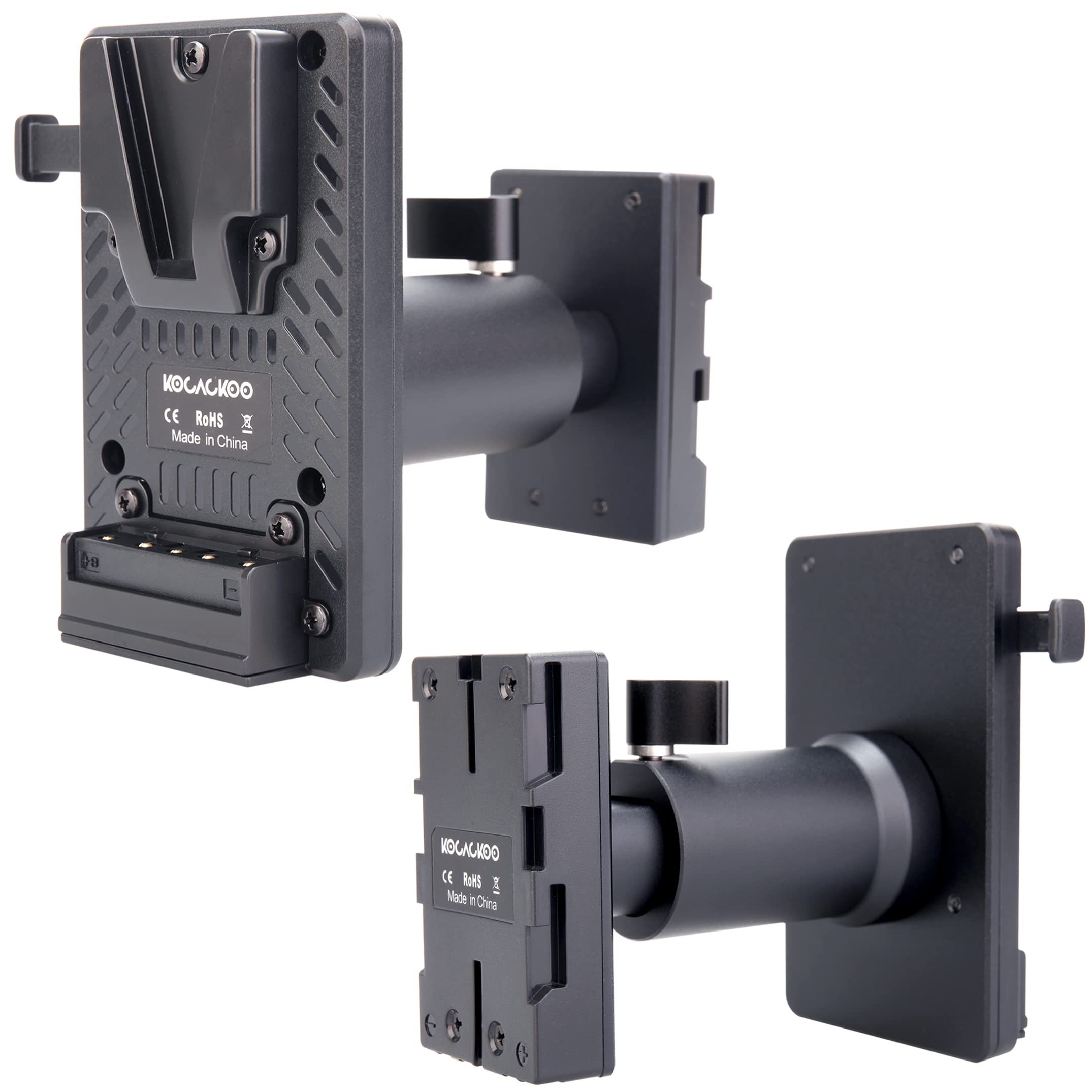 Amazon | KOCACKOO 調節可能 完全デコードVマウントバッテリー BP-U