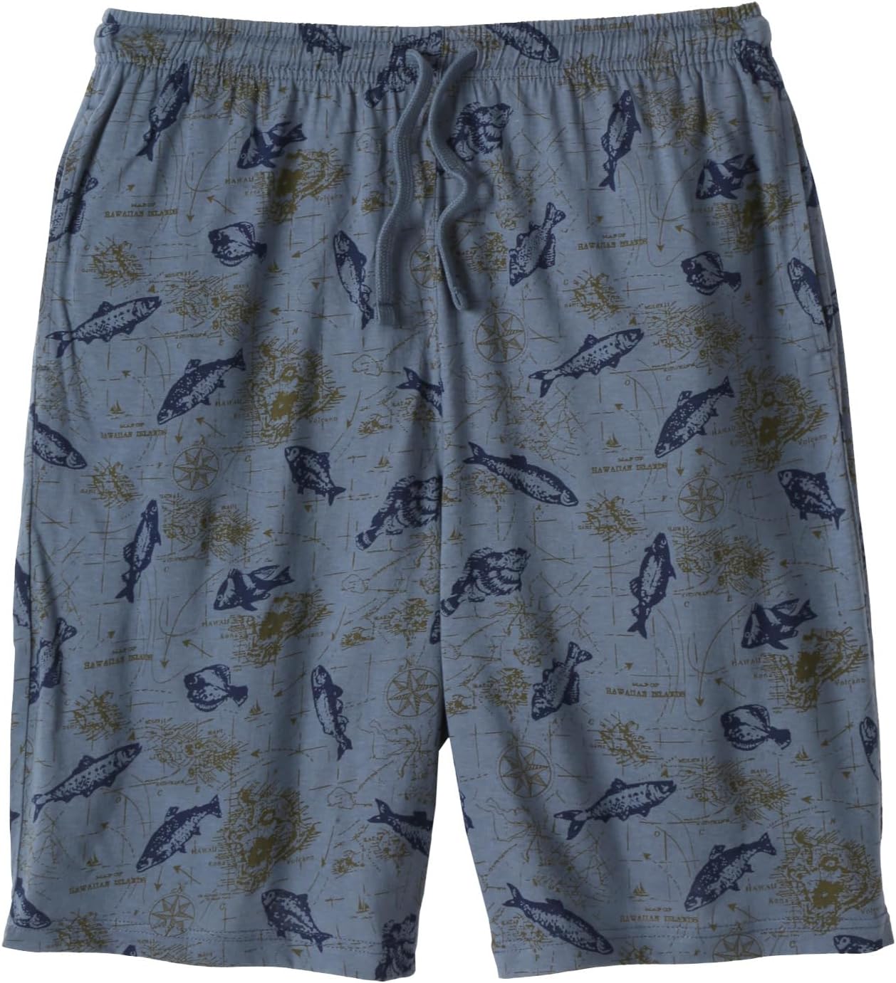 KingSize Men's Big & Tall Lightweight Jersey Pajama Shorts