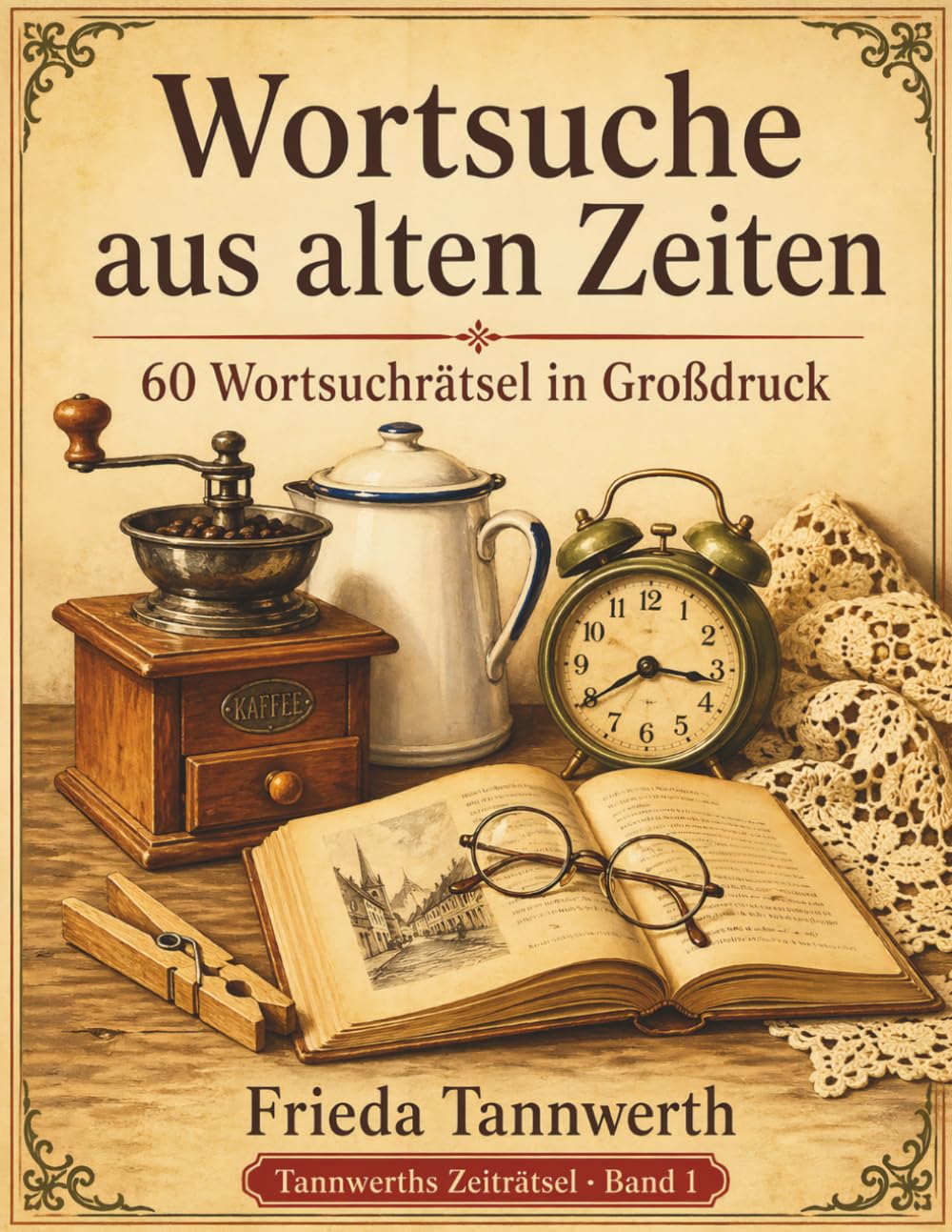 Wortsuche aus alten Zeiten: 60 Wortsuchrätsel in Großdruck – Erinnerungen an die 50er und 60er Jahre (Tannwerths Zeiträtsel)