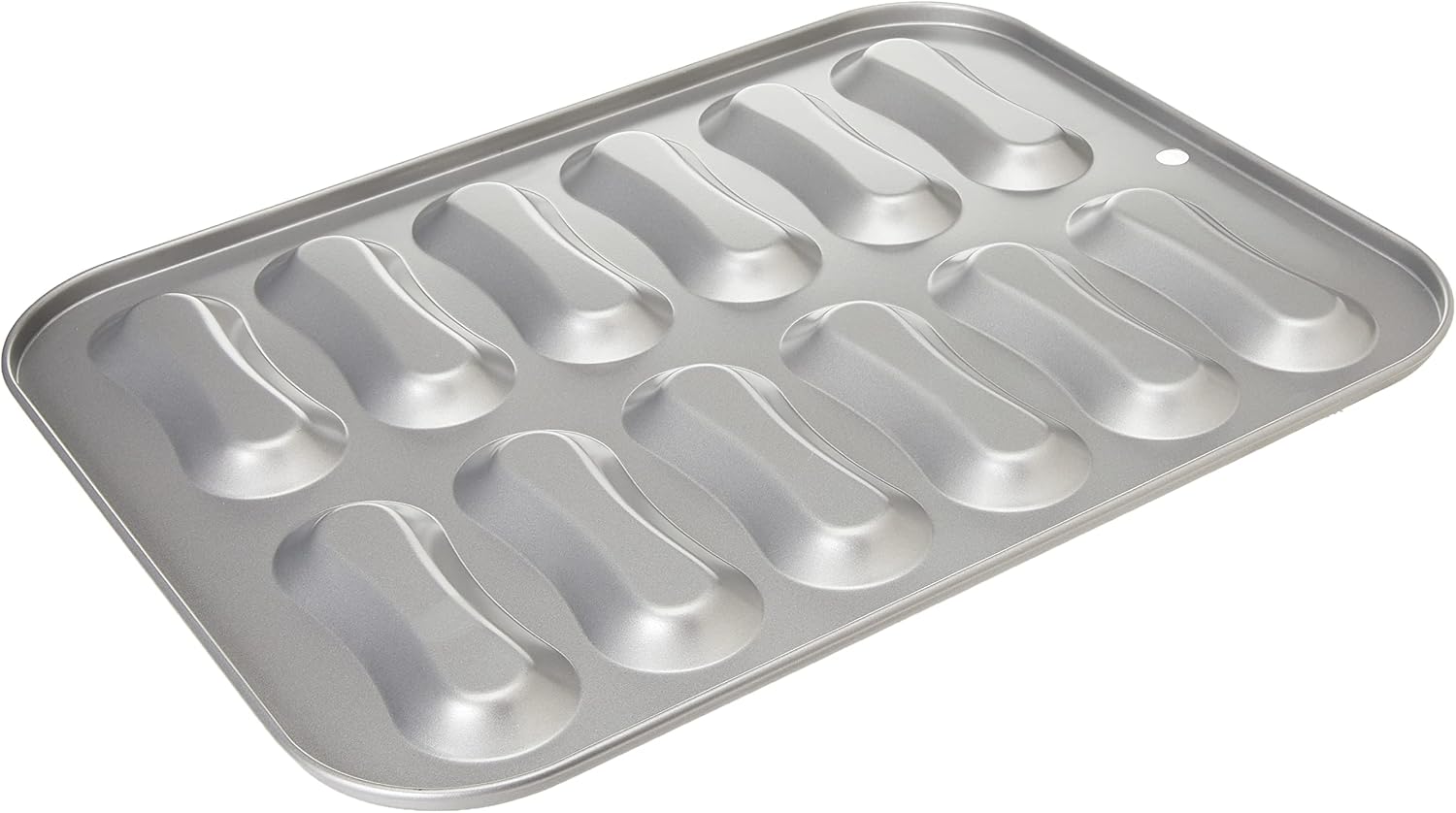 Dexam Eclair Pan Non-Stick 12 Cup, Grey