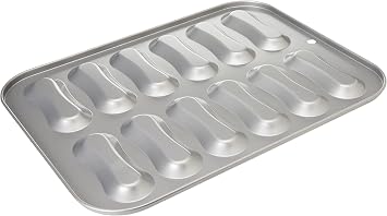 Dexam Eclair Pan Non-Stick 12 Cup, Grey