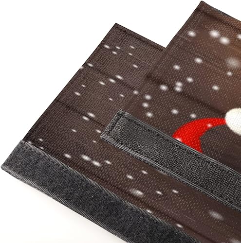 Vista 19 de Pardick Juego de 2 fundas para manija de puerta de refrigerador, huevo de madera de Pascua, lavable, para nevera, lavavajillas, Mocrowave, horno, z