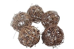 emours Willow Branch Rattan Ball Chew Toys
