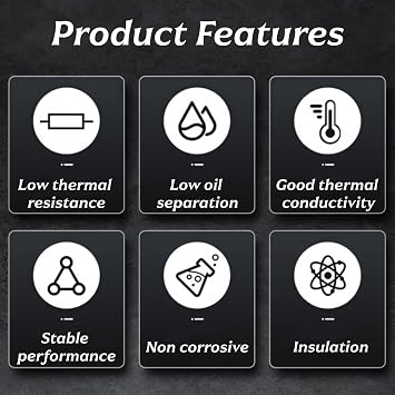 2PCS Thermal Paste, CPU Thermal Paste, High-Performance Ther-mal Putty with High Conductivity for Heatsink, IC, CPU & All Coolers, Efficient Heat Dissipation Grease(3g)