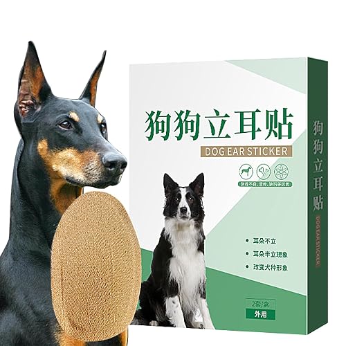 Adhesivo para soporte de orejas de perro, calcomanías suaves para orejas de perro corregidas