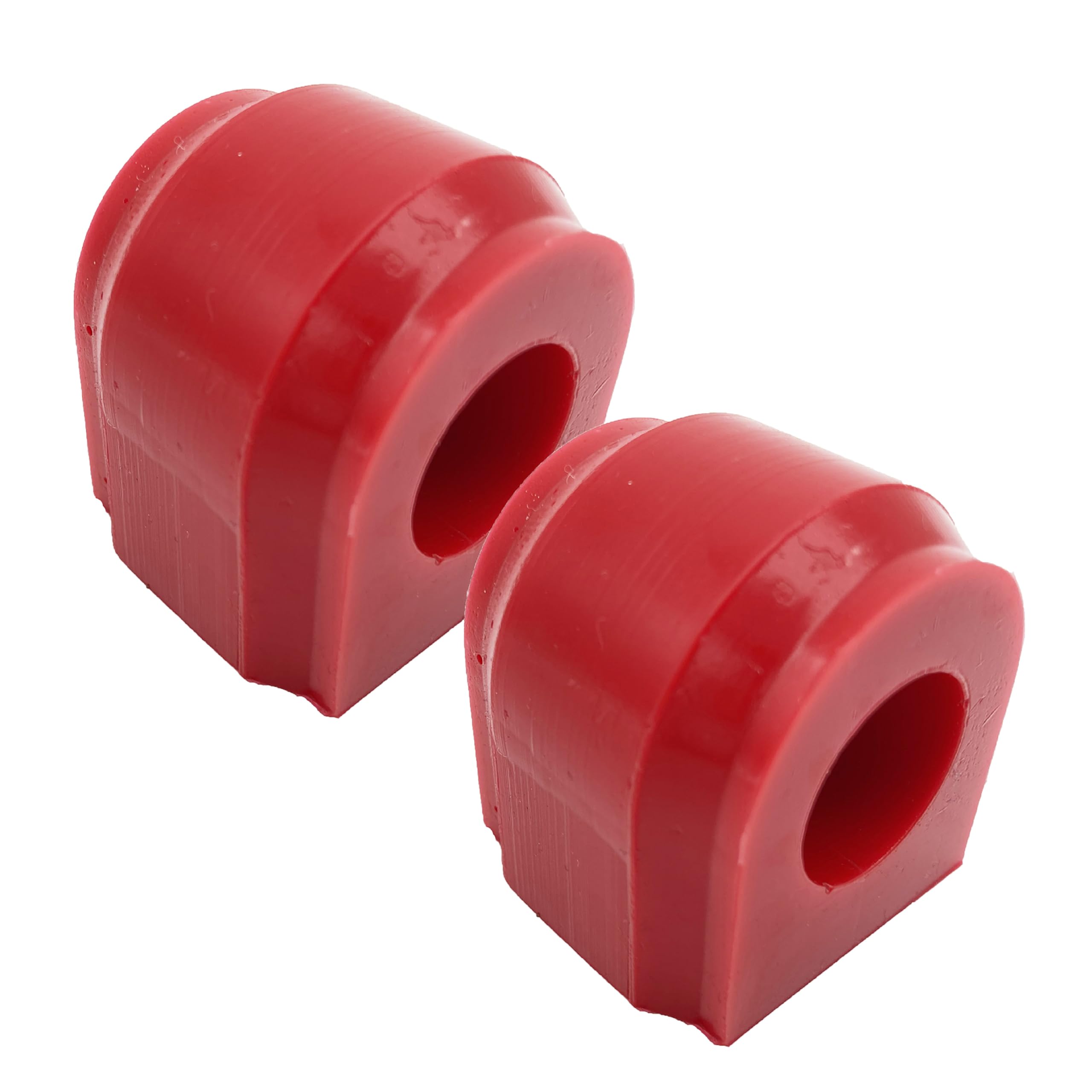 PSB Bushings - Rear Stabilizer - Polyurethane Bushing Kit with 21.5mm Inner Diameter - Compatible with /Seat/Skoda/VW 2009-2023, red