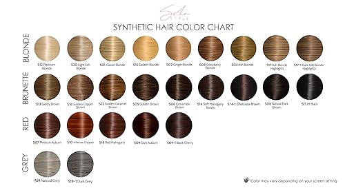 Miniatura 6 de Soho Style Rena S15 - Extensión de moño de pelo rizado y desordenado con cable, extensión de cola de caballo ondulada, rubio dorado claro