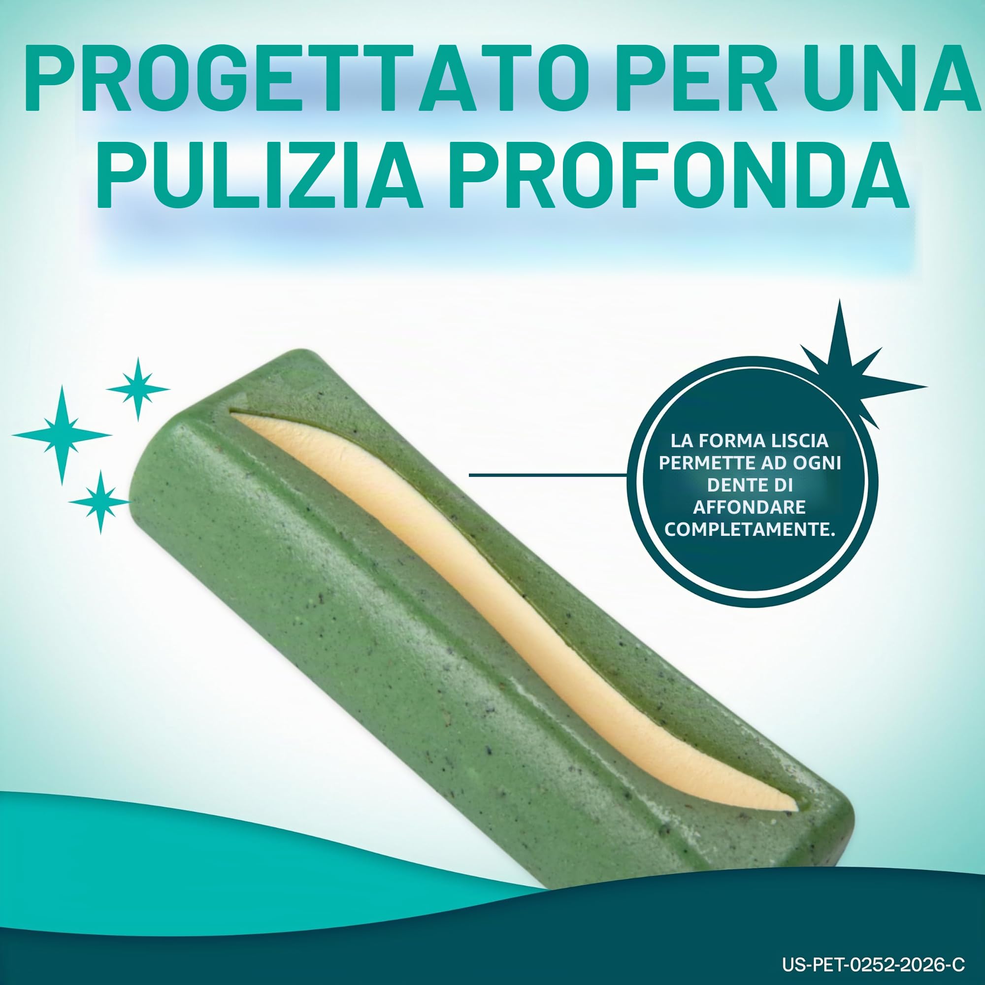 Merial, Strisce per l'igiene dentale di Oravet per cani (4,5-10,9 kg), trattamento dentale per cani, confezione da 30