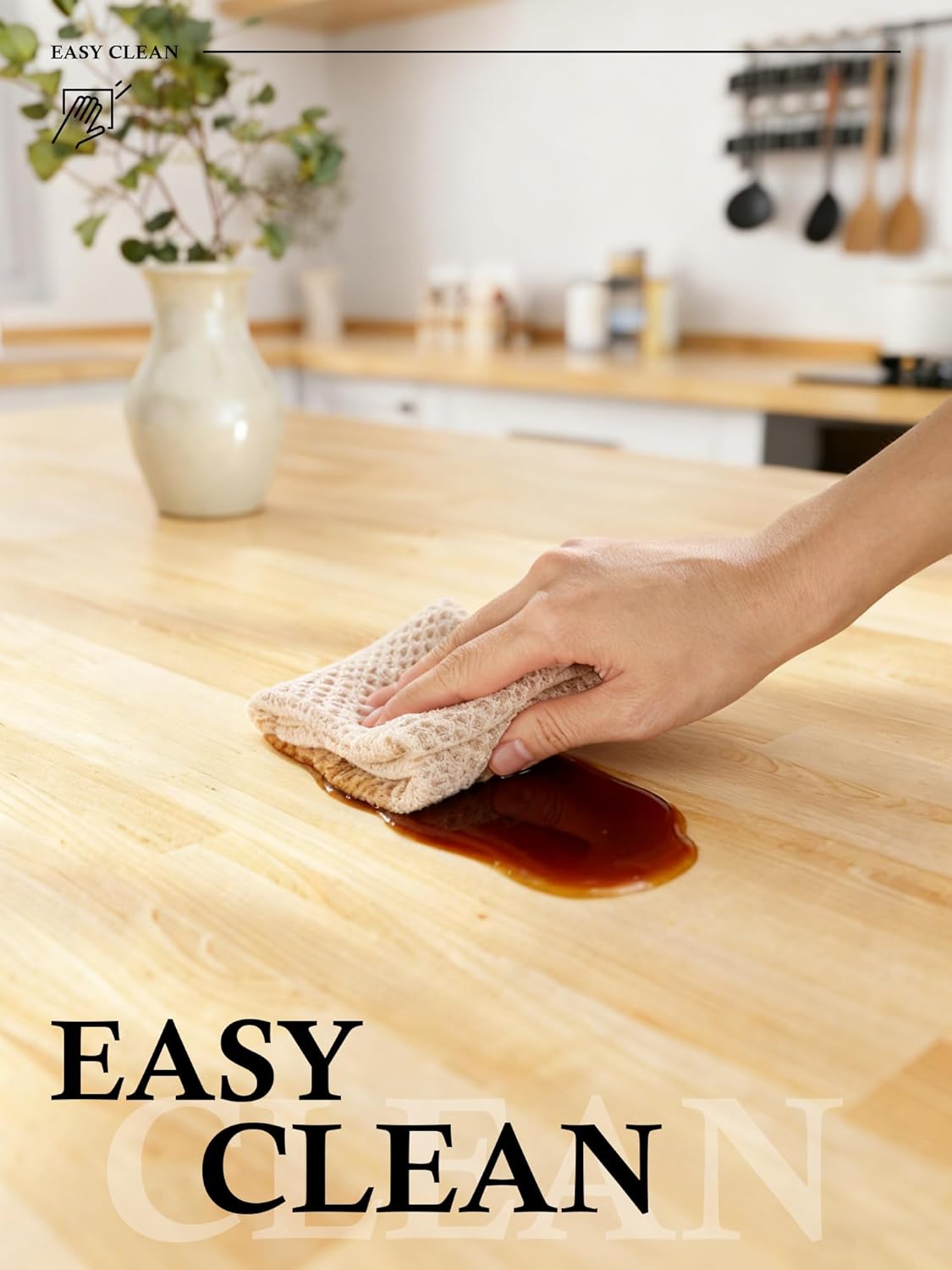 6FT Butcher Block Countertop Birch Solid Wood - 72" x 39" Kitchen Island Table Top Butcher Block Cutting Board for Living Dining Table Office Desk Workbench Countertop Unfinished 1.5" Th