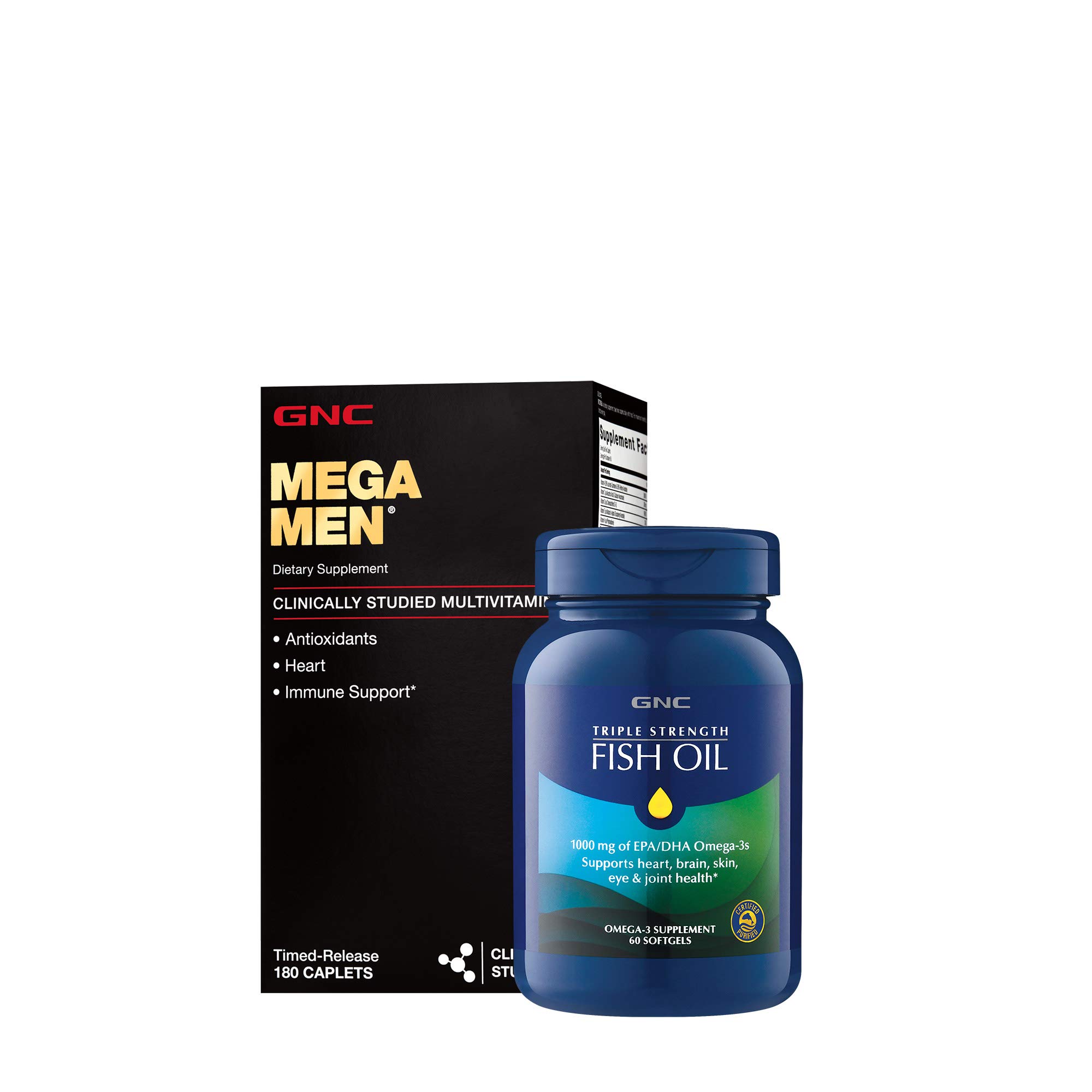GNC Mega Men® & Omega-3 Bundle
