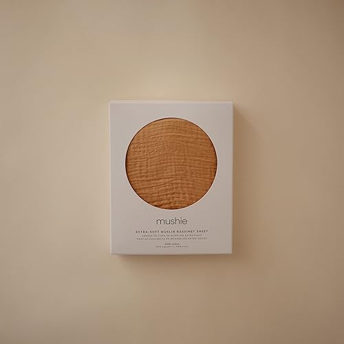 Miniatura 6 de mushie Sábana de muselina extra suave para cuna  30 x 16 pulgadas niebla