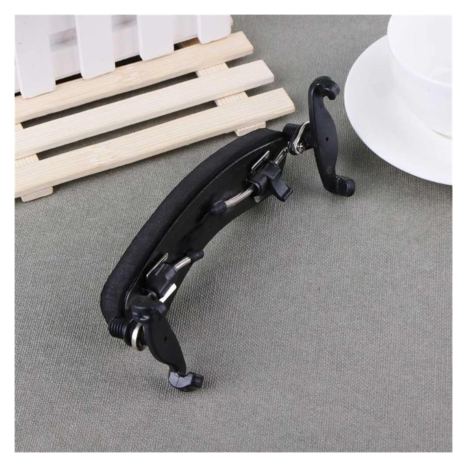 FLFL Spalliera per violini Poggiaspalla per Violino Regolabile 1/2-1/4-1/8 per Accessori per Strumenti A Corde di Violino Parti Violino