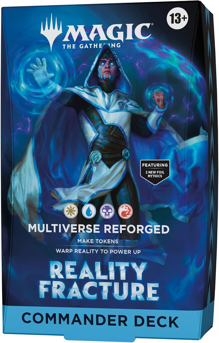 Reality Fracture Commander Deck - Multiverse Reforged | 100-Card Deck + Accessories