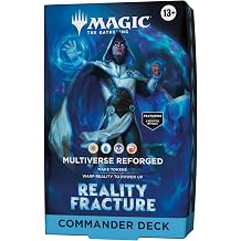 Magic The Gathering Reality Fracture Commander Deck - Multiverse Reforged | 100-Card Deck + Accessories