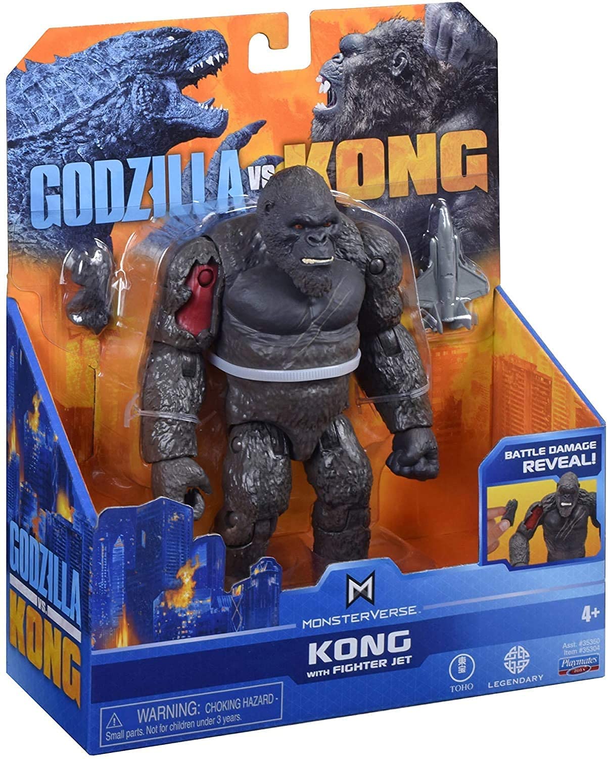 Amazon.co.jp: モンスターバース ゴジラ vs コング 6インチ