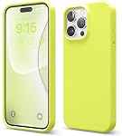elago Compatible with iPhone 15 Pro Max Case, Liquid Silicone Case, Full Body Protective Cover, Shockproof, Slim Phone Case, Anti-Scratch Soft Microfiber Lining, 6.7 inch (Stone)
