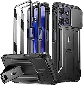 Poetic Revolution Moto G Stylus 5G 2023 Case, Military Grade, Shockproof, With Kickstand, Blue