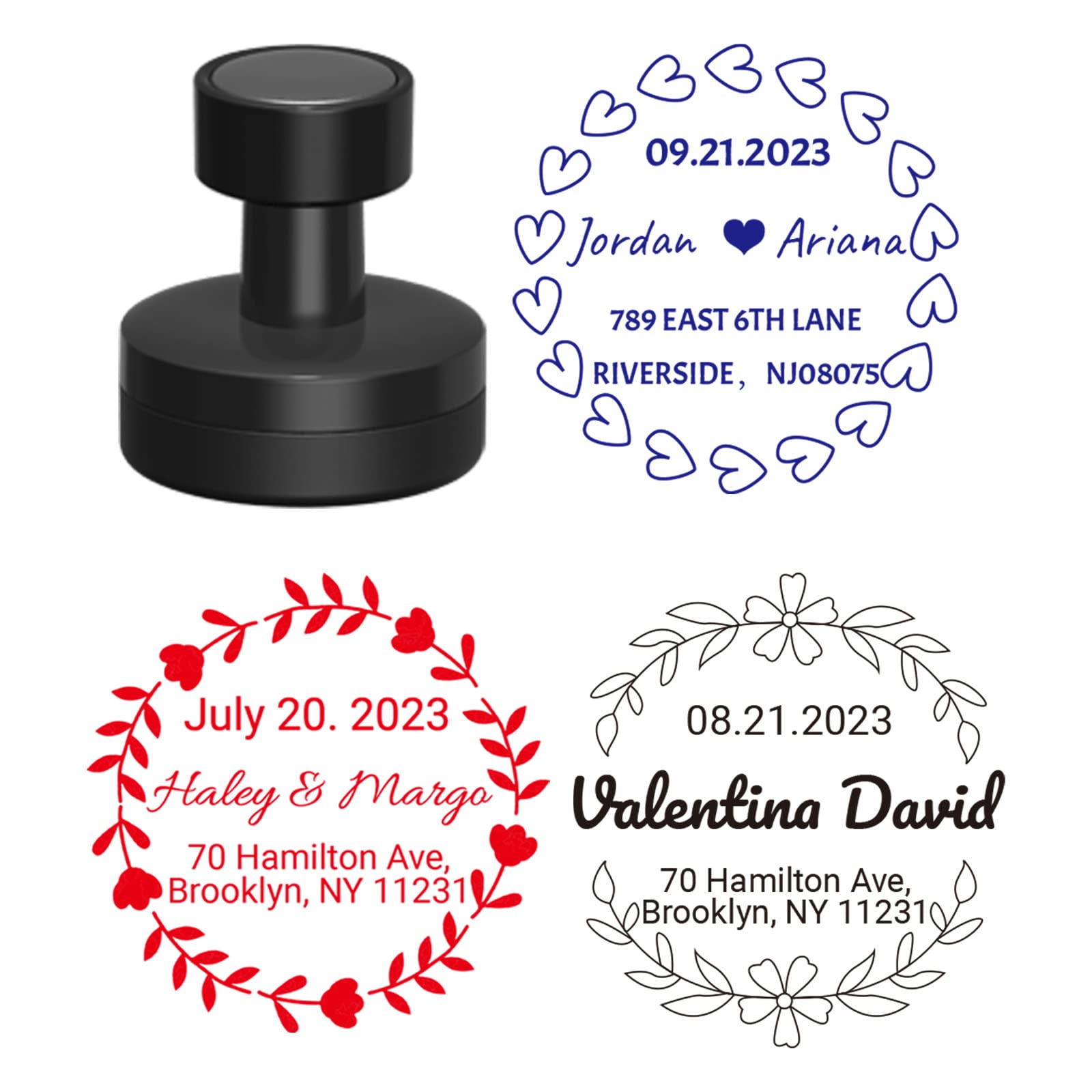 Wedding Stamps, Personalized Wedding Stamps, Custom Wedding Stamps. Designed for Custom Wedding Invitations, envelopes and Gift Tags. Beautiful Gifts for Yourself, Your Loved Ones, and Your Friends