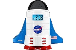 SHARP NASA Space Shuttle Alarm Clock: A Stellar Addition to Kids' Bedrooms