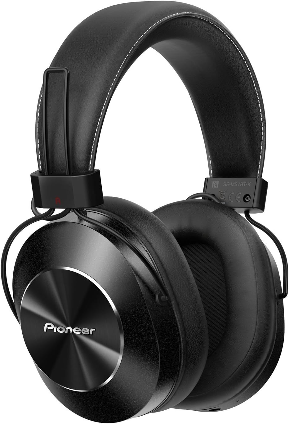PIONEER Bluetooth and High-Resolution Over Ear Wireless Headphone, Black (SE-MS7BT-K)