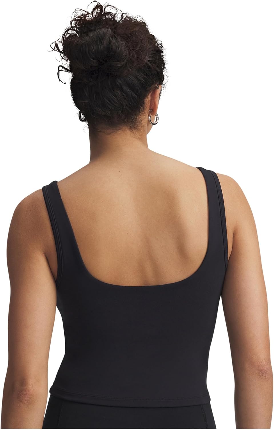Under Armour Women's Motion Tank Top, (001) Black / / Jet Gray, Large - Image 2