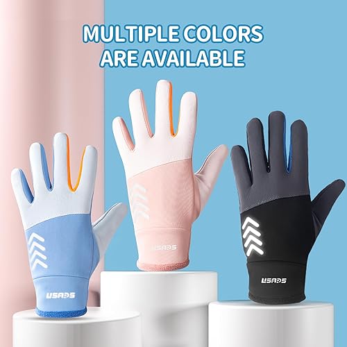 Miniatura 8 de Guantes de invierno cálidos para niños, ligeros, impermeables y antideslizantes, para ciclismo, patinaje sobre hielo, senderismo, nieve, niños y